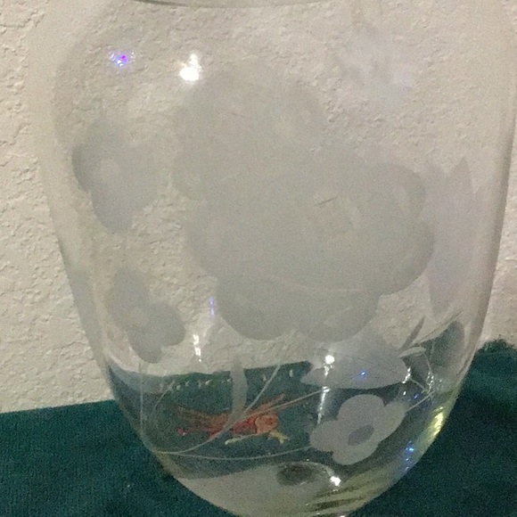 Bohemian Crystal Vase - Picture 2 of 8